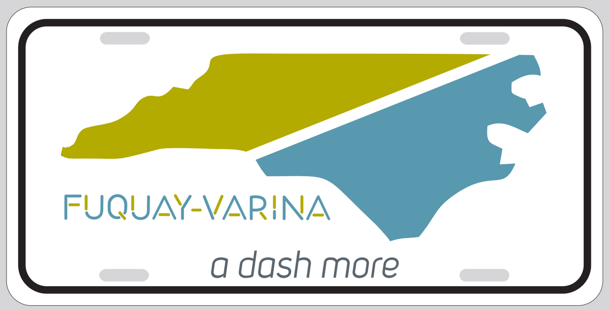License Plate Town of Fuquay Varina